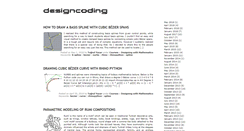 Desktop Screenshot of designcoding.net